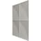 Ekena Millwork 19 5/8in. W x 19 5/8in. H Richmond EnduraWall Decorative 3D Wall Panel Covers 2.67 Sq. Ft. WP20X20RIDVG - alternate 6